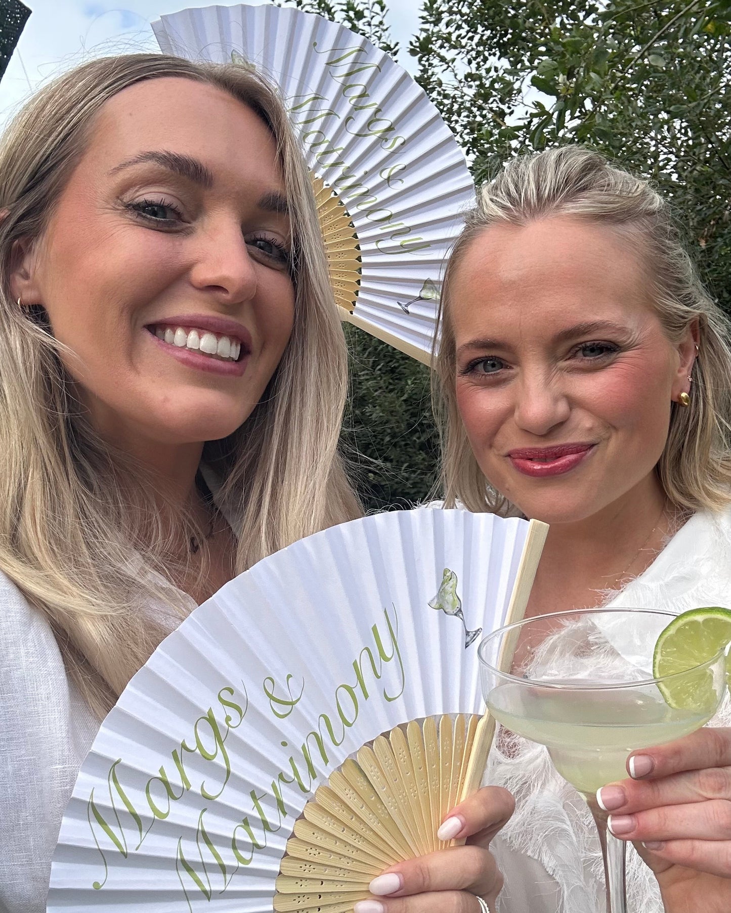 Margs & Matrimony Paper Fans (Pack of 4)