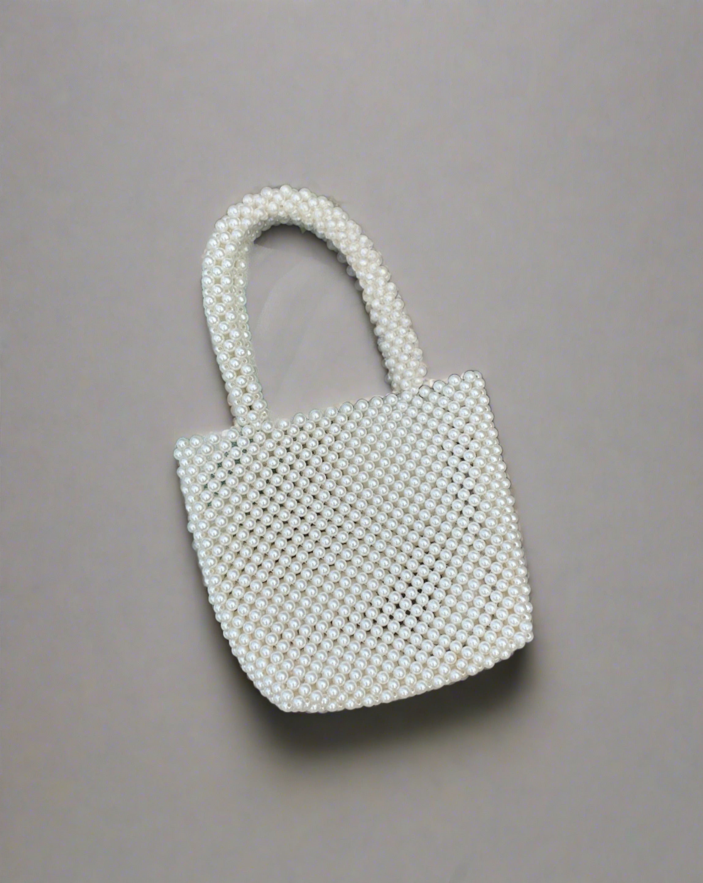 Bridal Pearl Beaded Handbag | Occasion Accessory