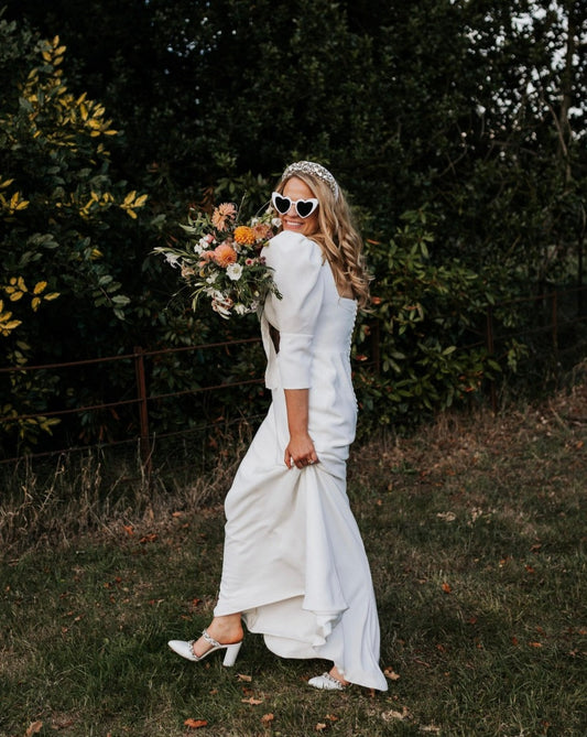 White Heart Bridal Sunglasses | Hen Party Wedding Accessories