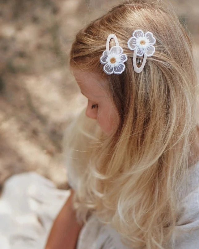 Daisy Hair Clip | Flower Girl | Gifting