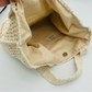 SALE Wifey Statement Crochet Lined Tote Bag | Bridal Hen Wedding Honeymoon