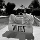 Wifey Crochet Lined Tote Beach Bag | Bridal Hen Wedding Honeymoon