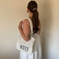 Wifey Crochet Lined Tote Bag | Bridal Hen Wedding Honeymoon