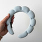 Something Blue Padded Towelling Headband