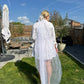 Ivory Pearl Single Tier Veil | Wedding Veil