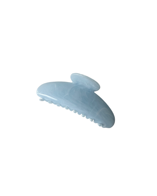 Something Blue Pearlescent Hair Claw Clip