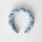 Something Blue Padded Towelling Headband