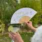 Margs & Matrimony Paper Fans (Pack of 4)