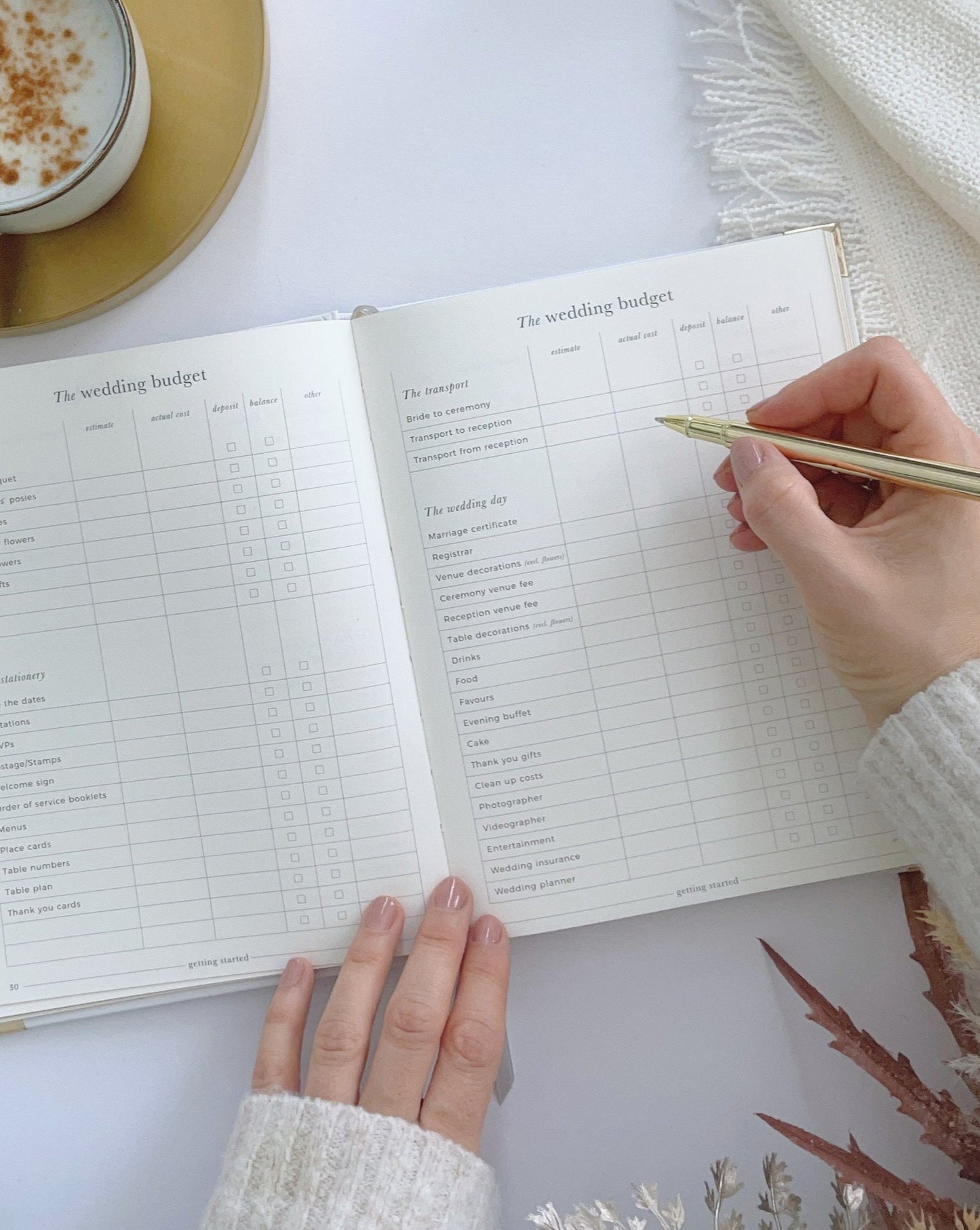 Luxury Wedding Planner Book | Bridal | Gifting