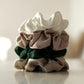 Champagne Silk Scrunchie | Hair Accessory | Bridesmaid