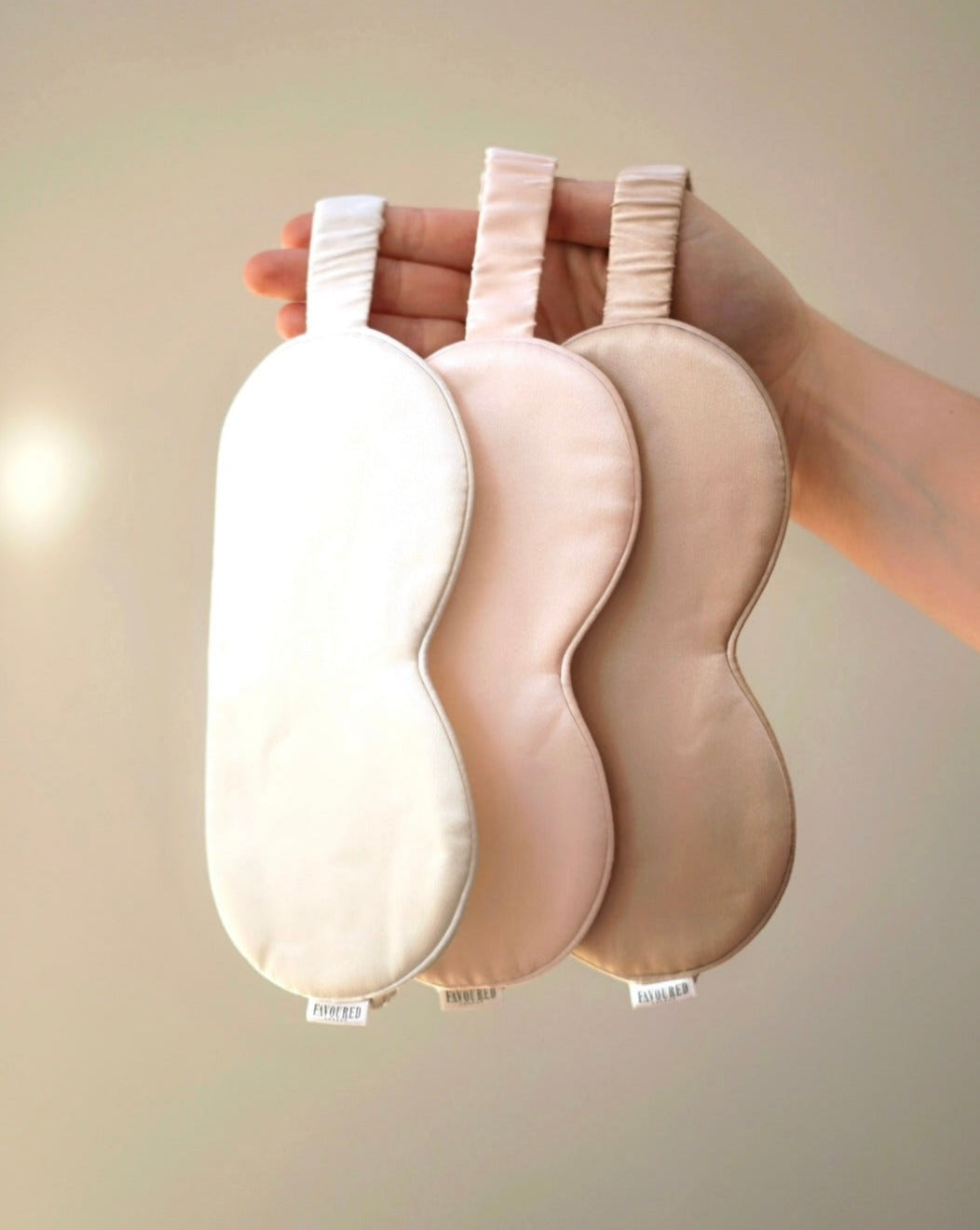 Pink Silk Eye Mask | Bridesmaids | Luxury Sleep Accessories