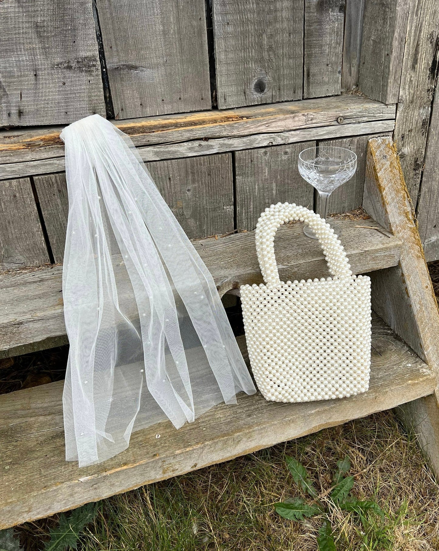 Bridal Pearl Handbag | Occasion Accessory