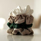 Pale Gold Silk Scrunchie | Hair Accessory | Bridesmaid